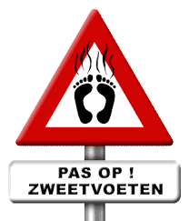 Zweetvoeten, wat nu?
