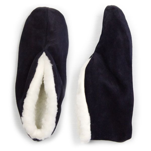Spaanse sloffen Bernardino blauw (navy)
